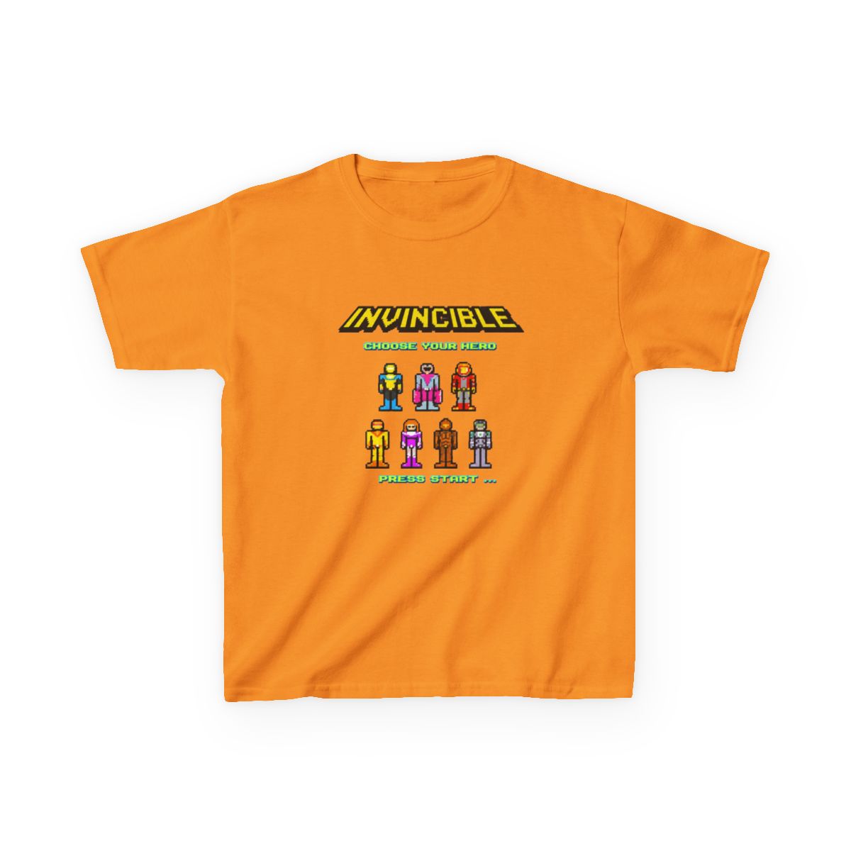 Invincible: Choose Your Hero Kids T-Shirt - alternate angle 4, merchandise