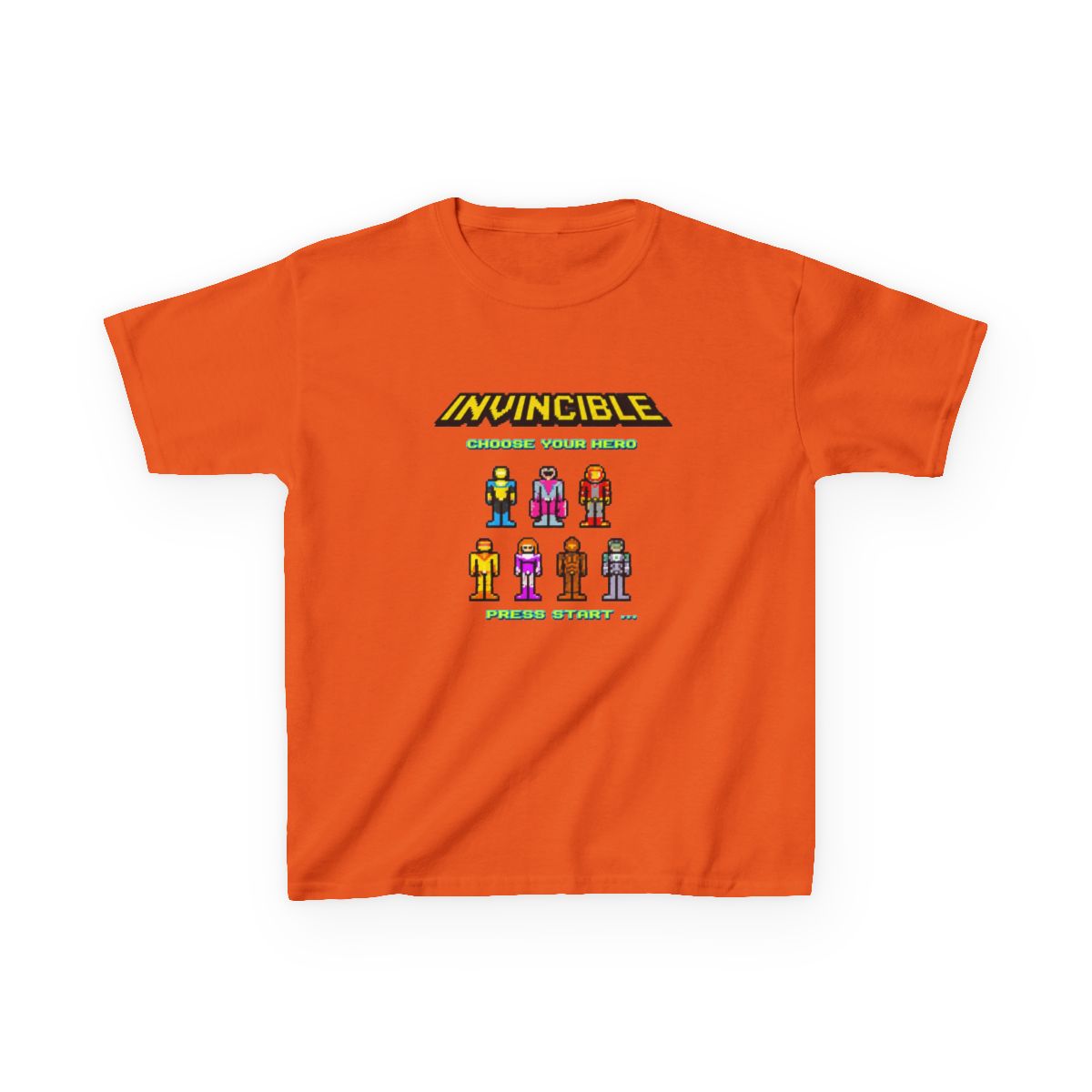 Invincible: Choose Your Hero Kids T-Shirt - alternate angle 5, merchandise