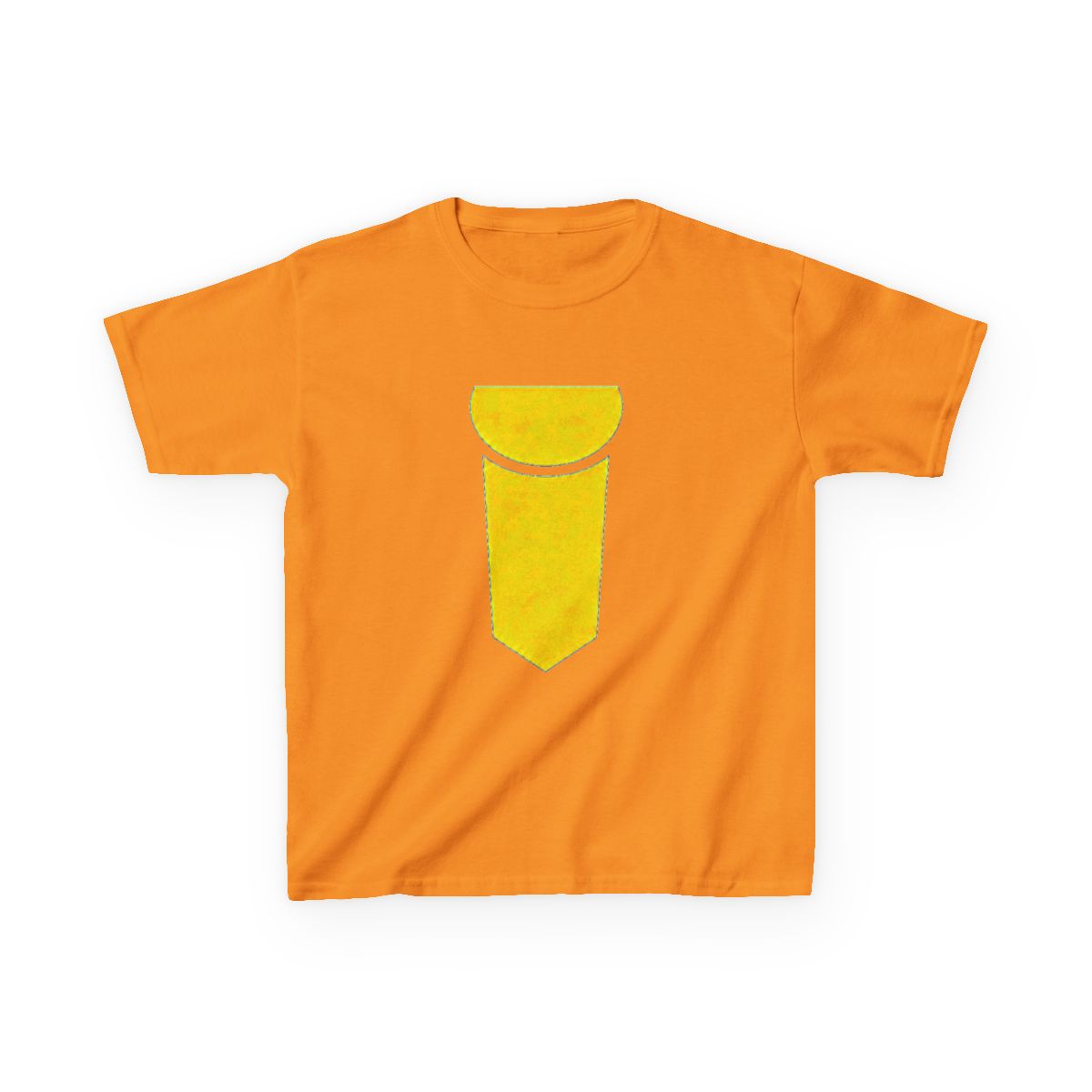 Invincible yellow symbol Kids T-Shirt - alternate angle 4, merchandise