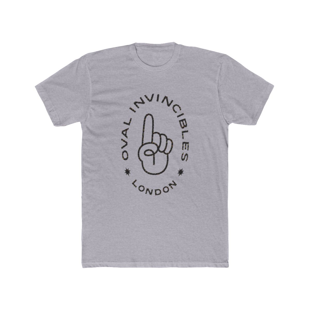 Oval Invincibles Sticker T Shirt - alternate angle 3, merchandise