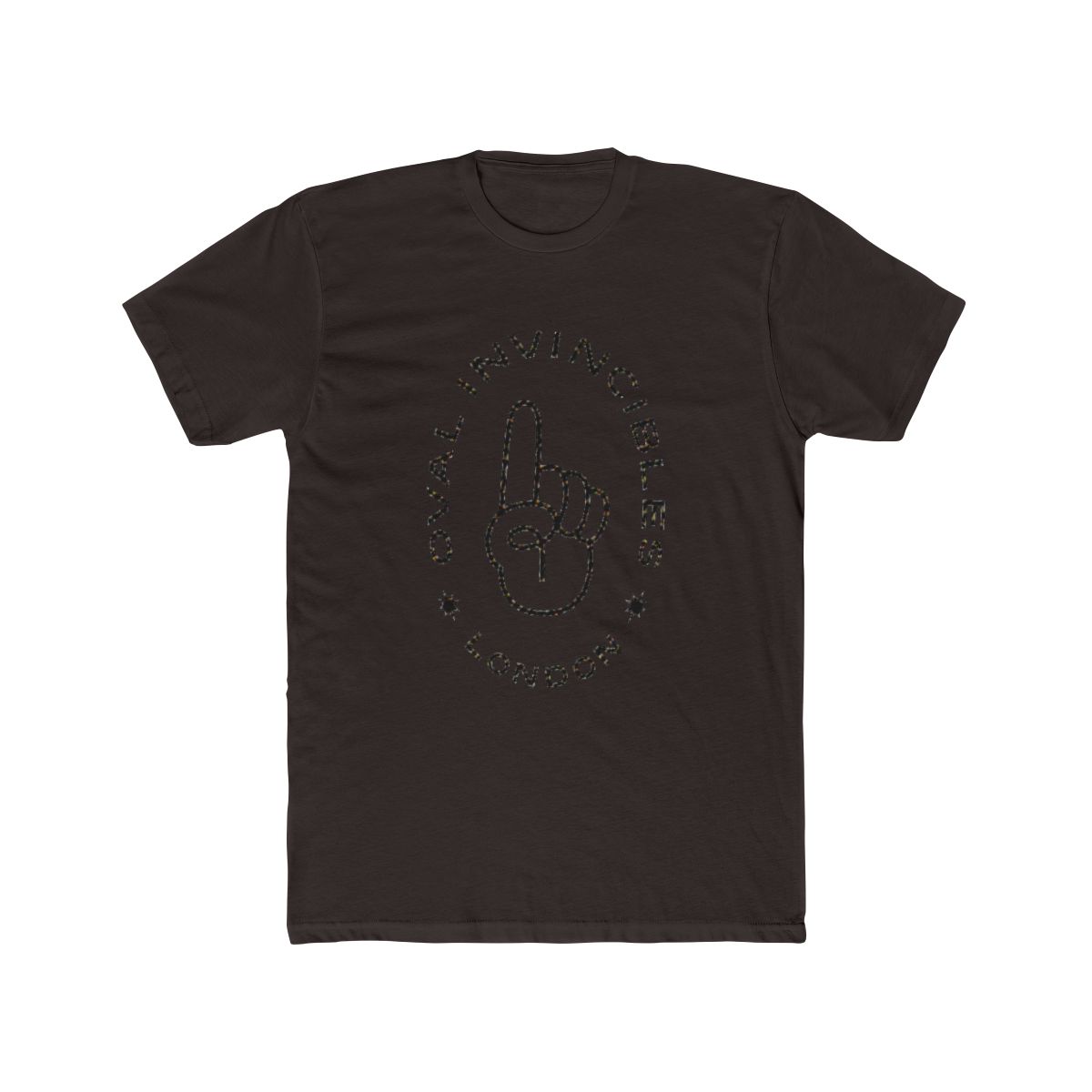 Oval Invincibles Sticker T Shirt - alternate angle 1, merchandise
