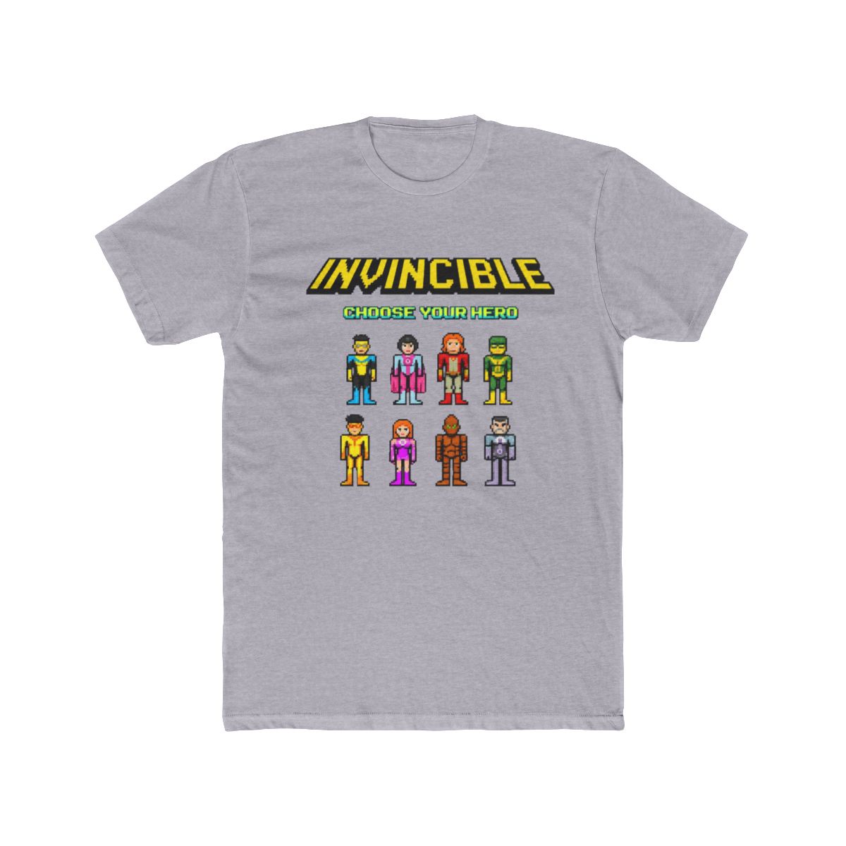 Invincible: Choose Your Hero T Shirt - alternate angle 3, merchandise