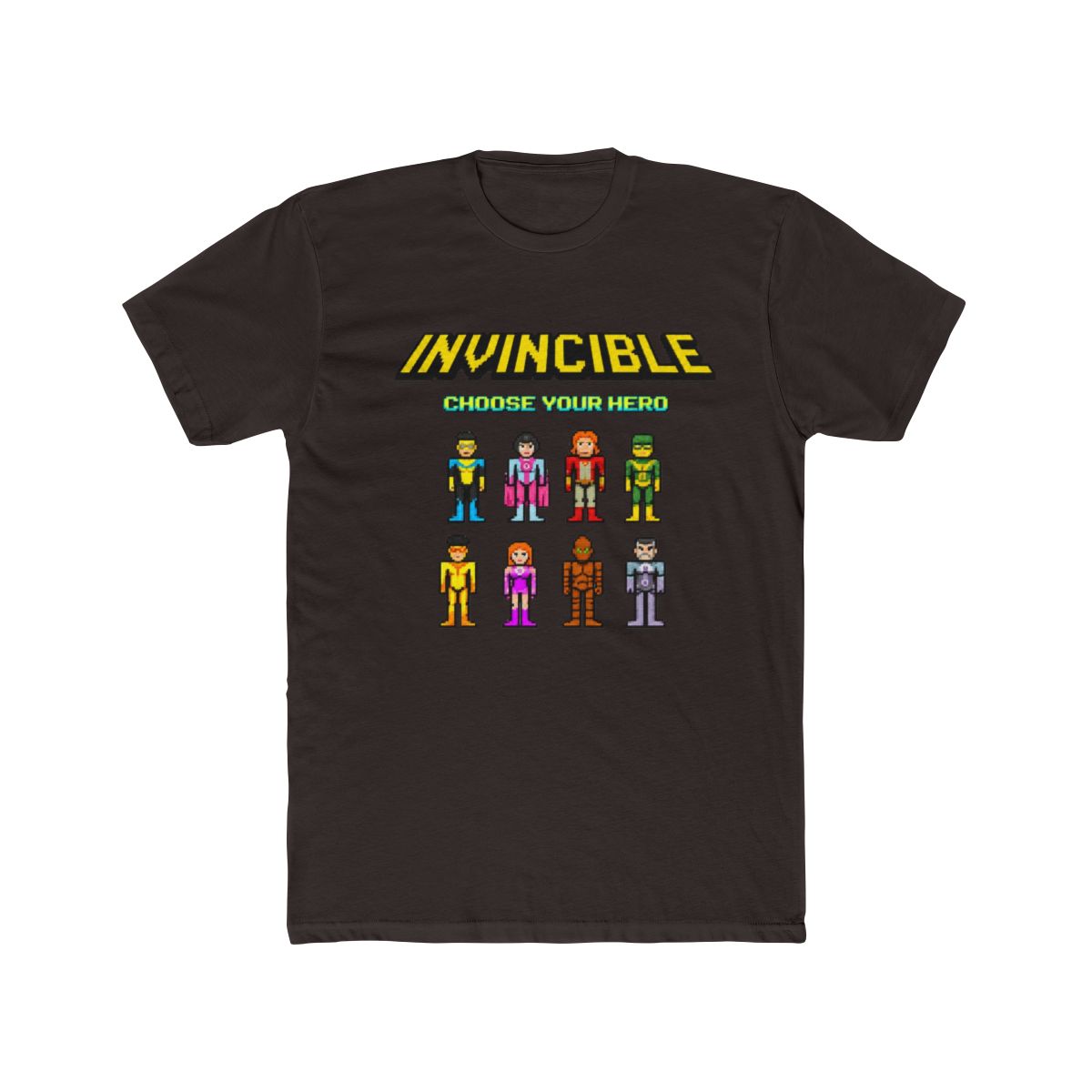 Invincible: Choose Your Hero T Shirt - alternate angle 2, merchandise