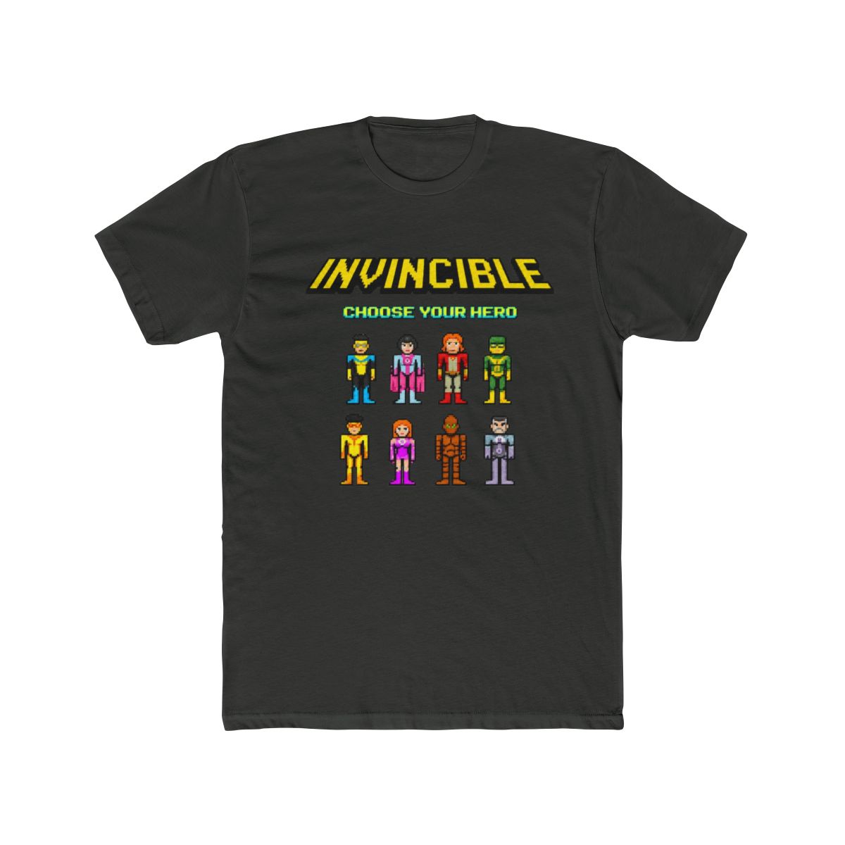 Invincible: Choose Your Hero T Shirt - alternate angle 5, merchandise