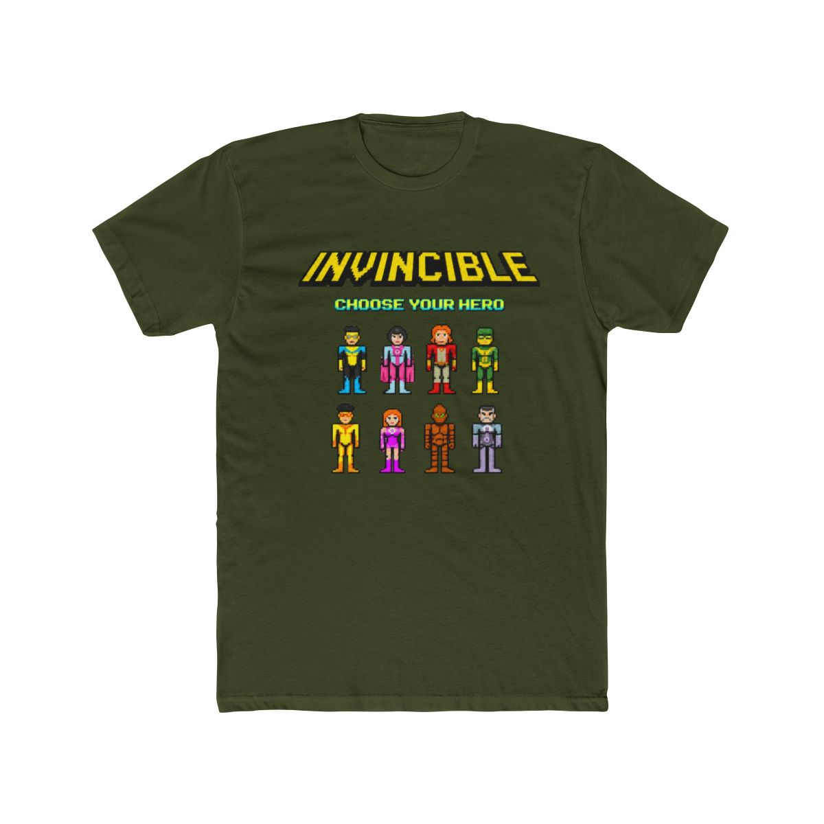 Invincible: Choose Your Hero T Shirt - alternate angle 4, merchandise