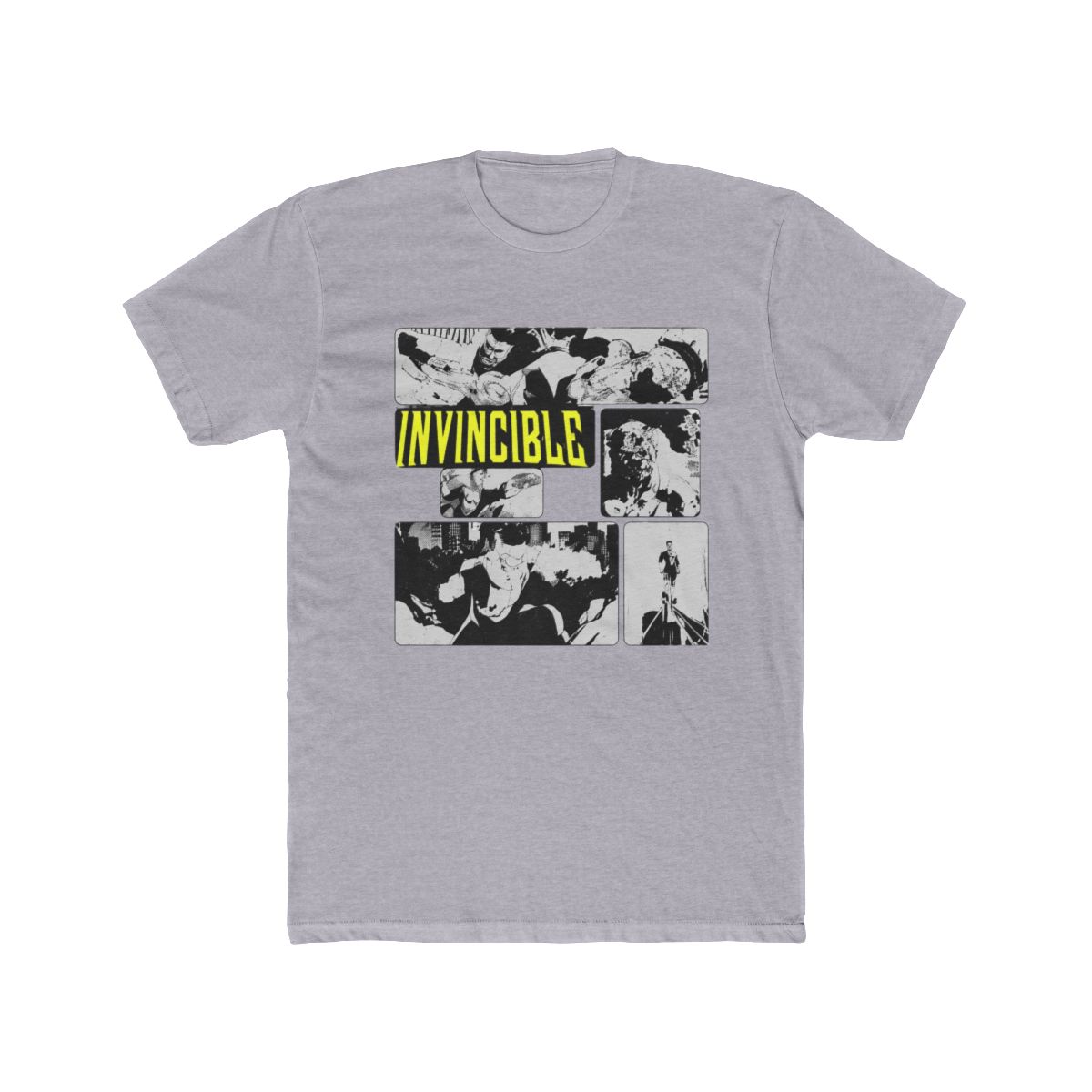 Invincible Brutality And Resolve Long Sleeve T Shirt - alternate angle 3, merchandise