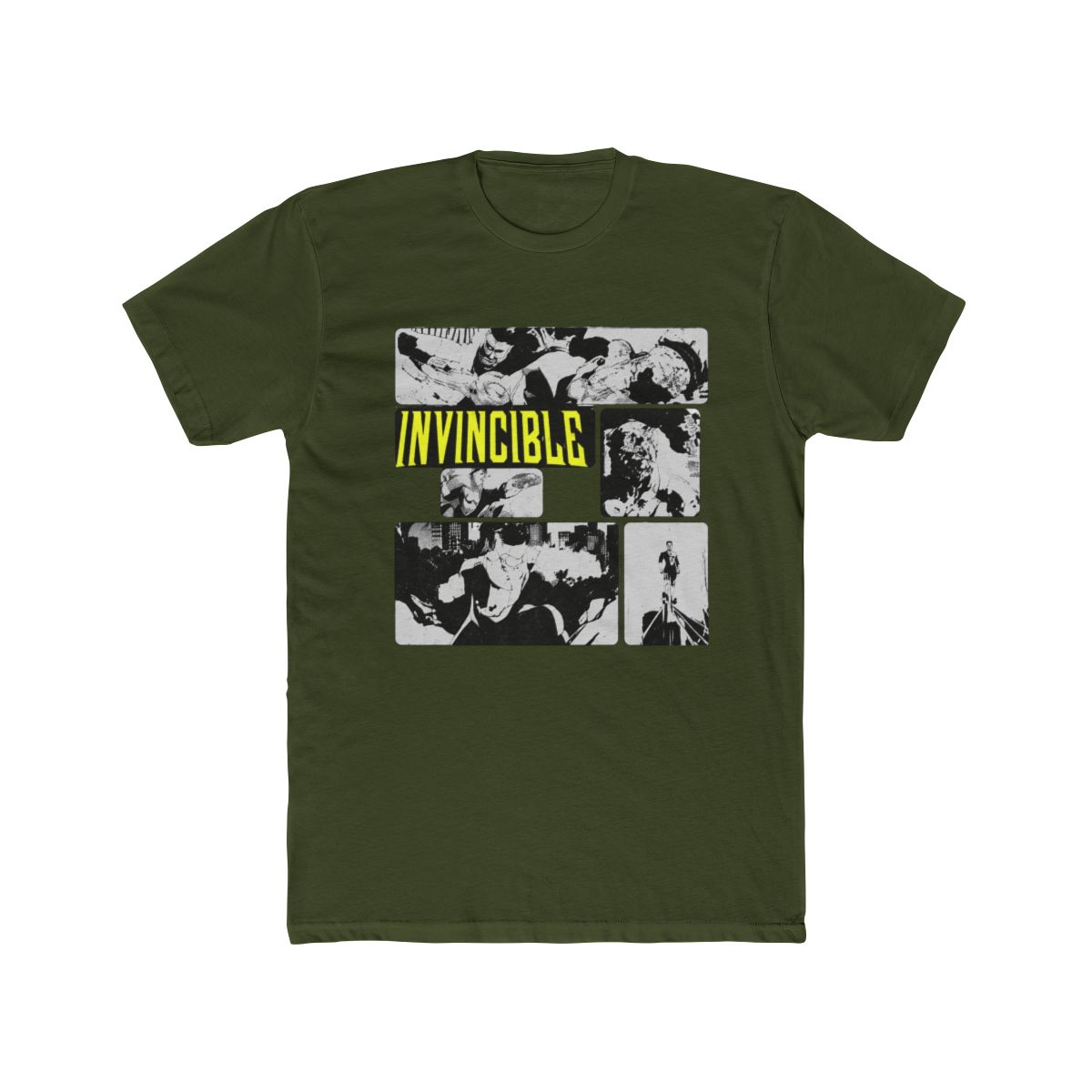 Invincible Brutality And Resolve Long Sleeve T Shirt - alternate angle 4, merchandise