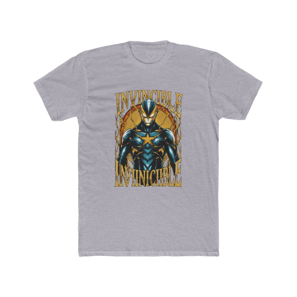 invincible super heros t-shrit T Shirt - alternate angle 3, merchandise