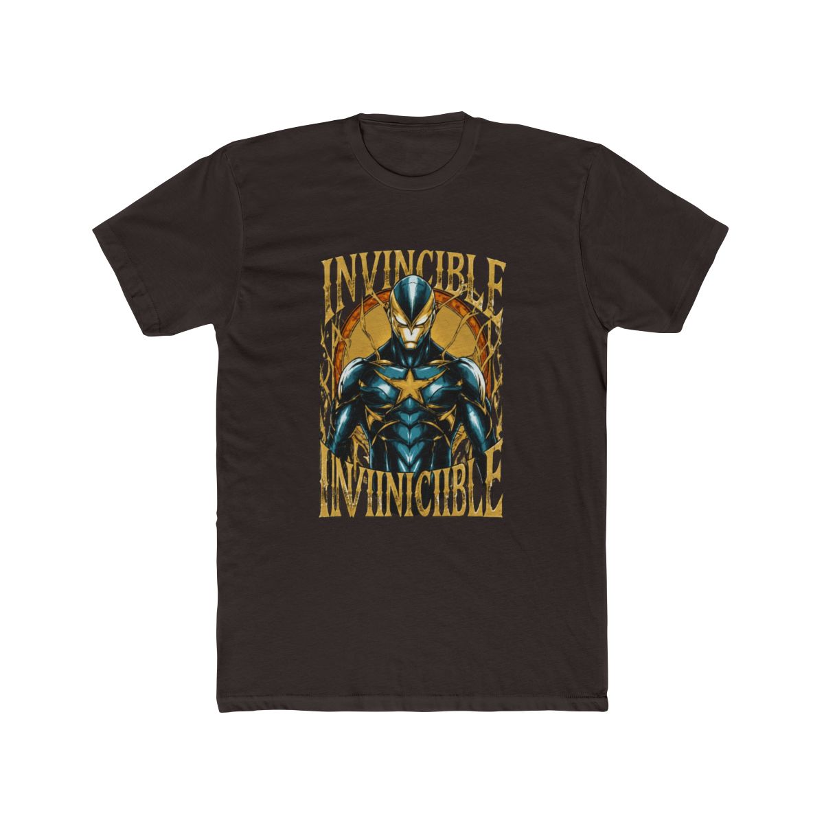 invincible super heros t-shrit T Shirt - alternate angle 2, merchandise