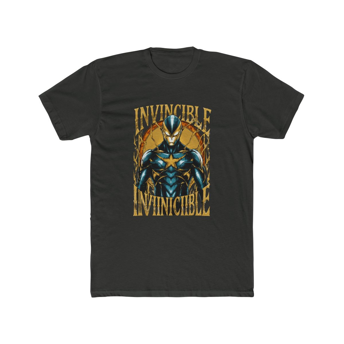 invincible super heros t-shrit T Shirt - alternate angle 5, merchandise