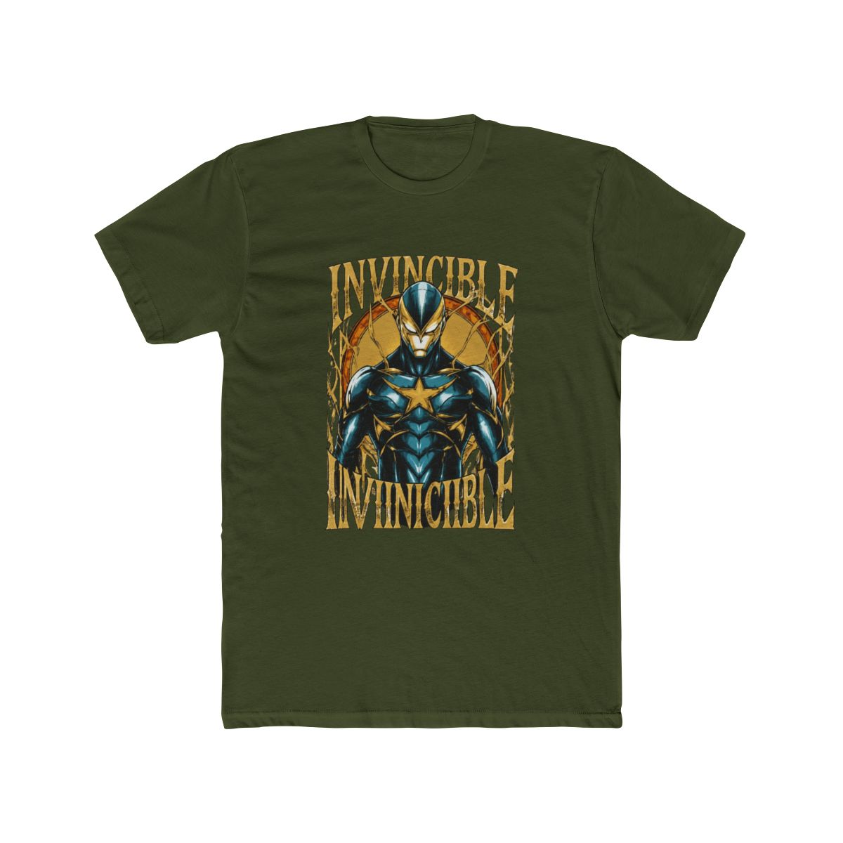 invincible super heros t-shrit T Shirt - alternate angle 4, merchandise