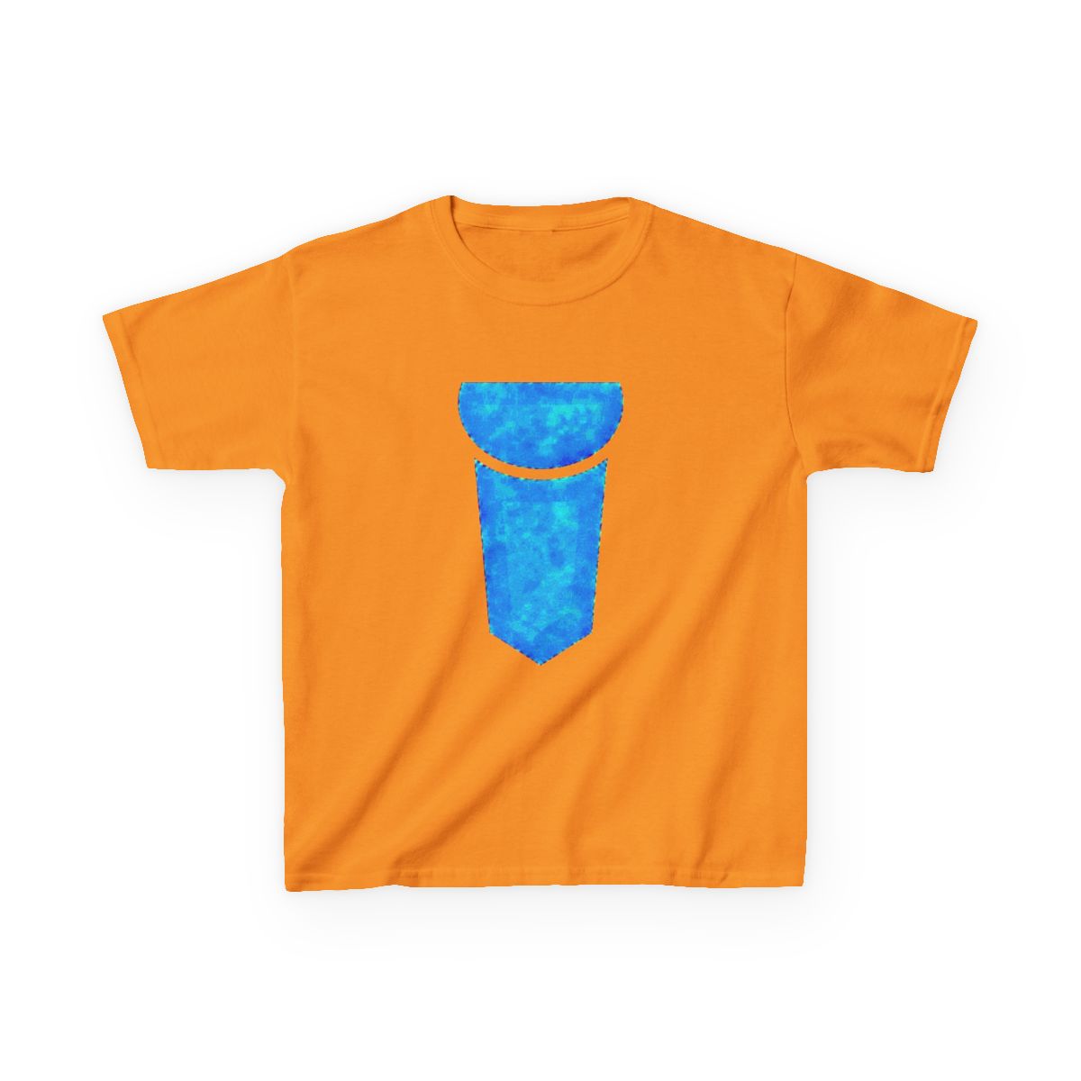 Invincible blue symbol Kids T-Shirt - alternate angle 4, merchandise