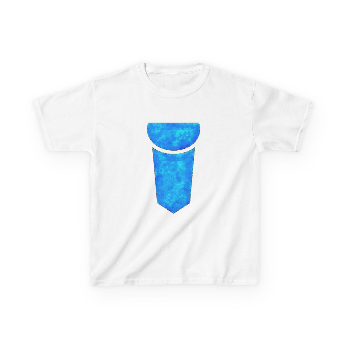 Invincible blue symbol Kids T-Shirt