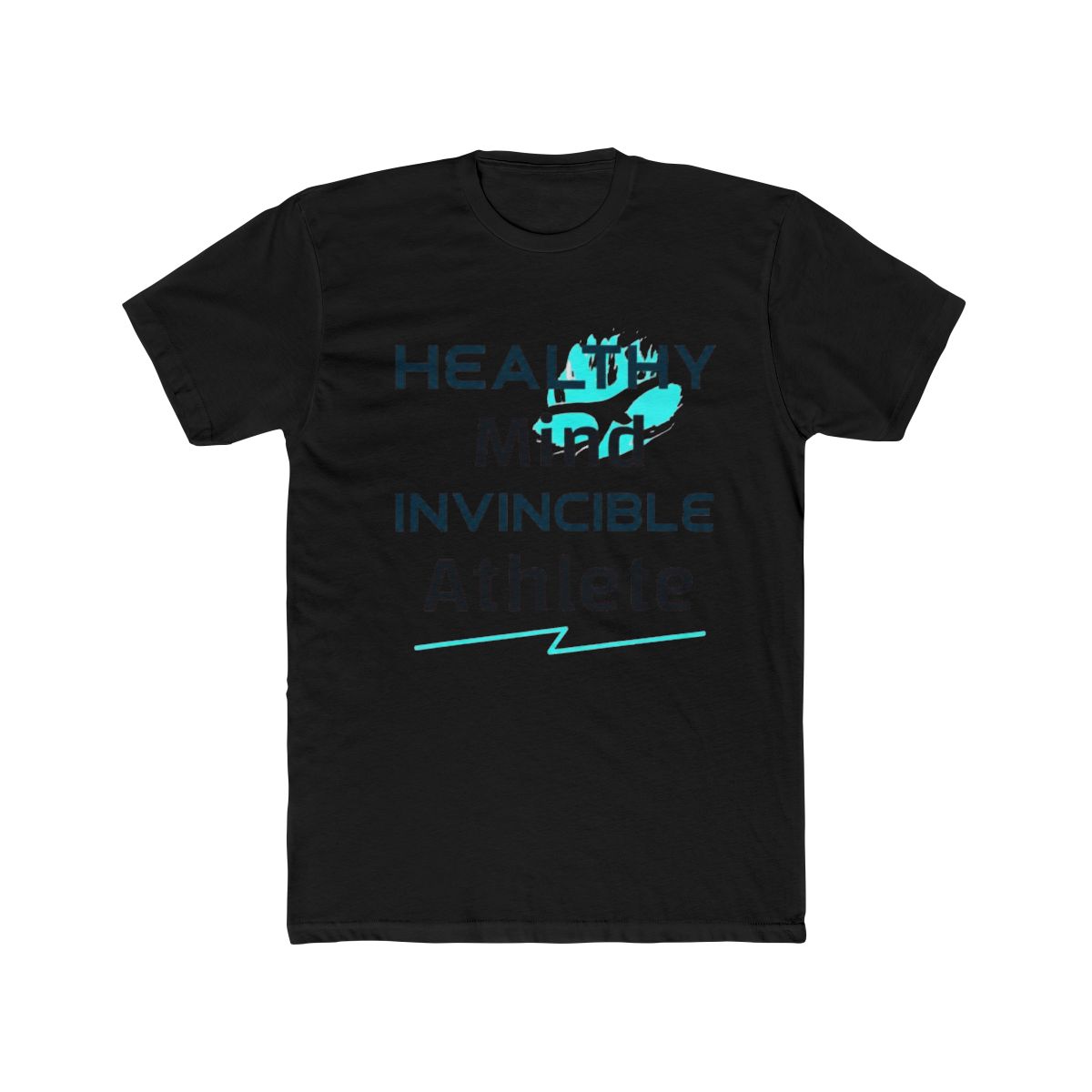 Healthy mind invincible athlete T Shirt - alternate angle 3, merchandise