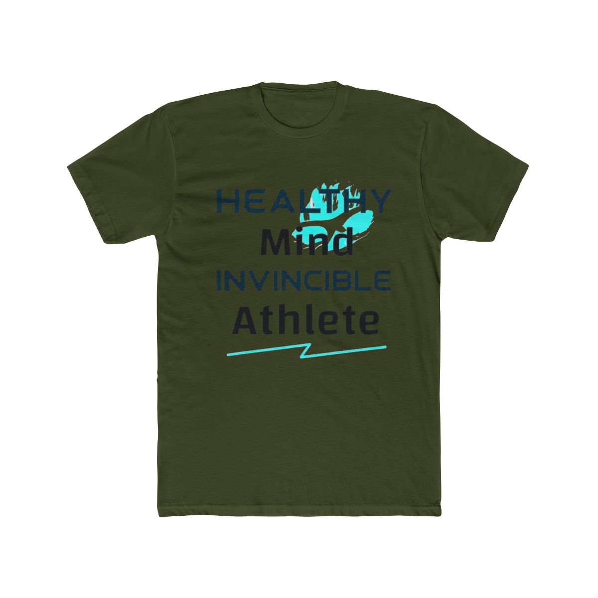 Healthy mind invincible athlete T Shirt - alternate angle 5, merchandise