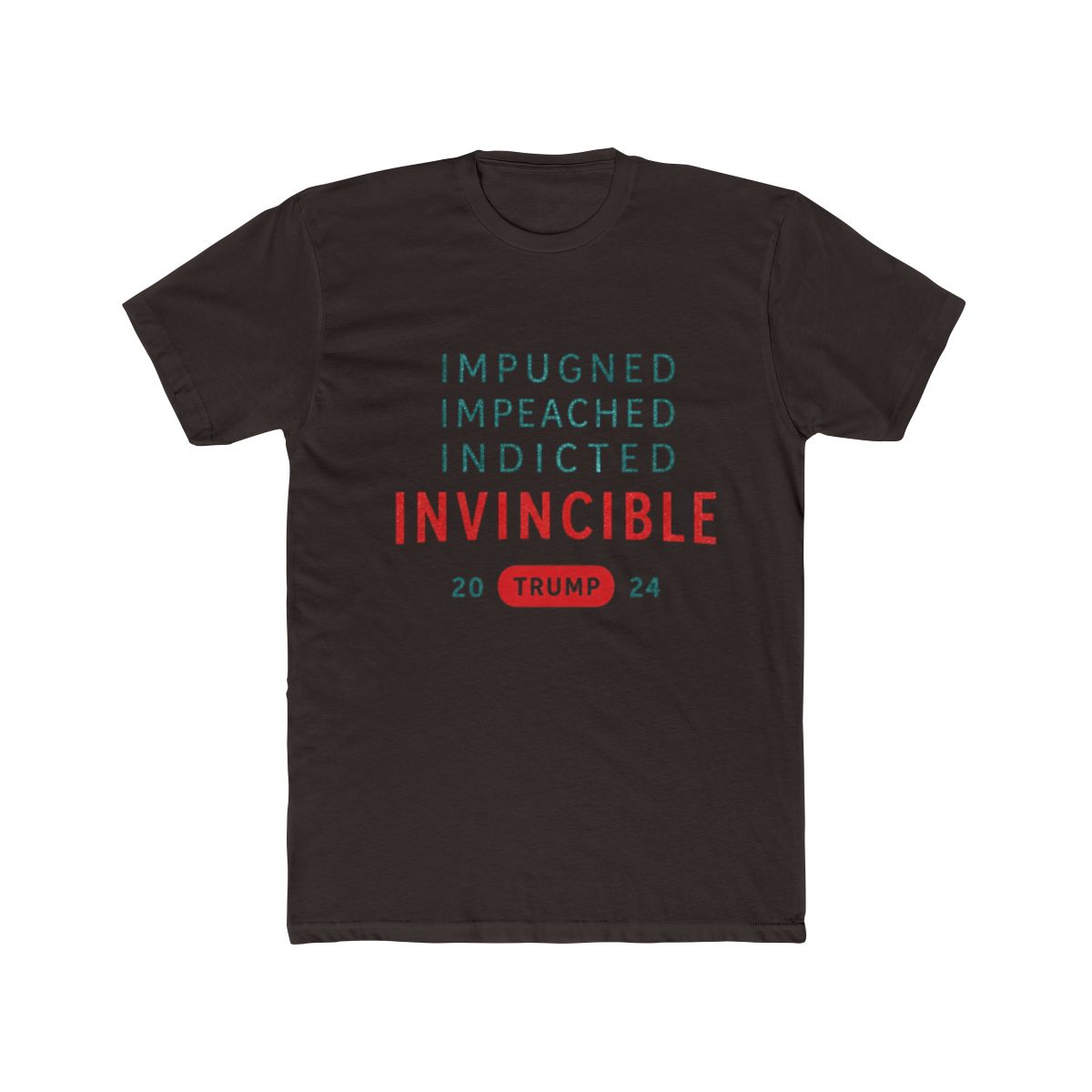 Invincible 2024 - Impugned, Impeached, Indicted T Shirt - alternate angle 2, merchandise