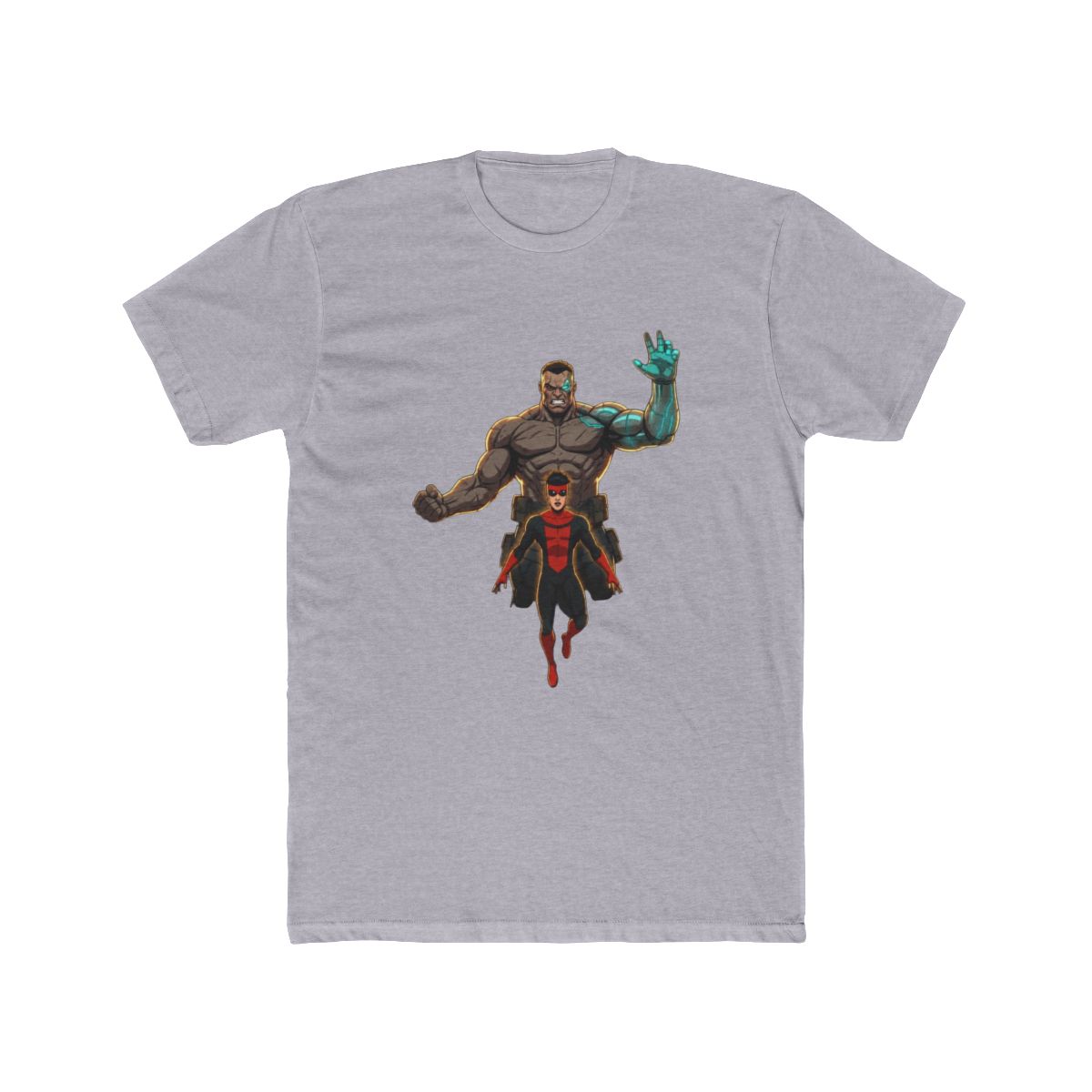 Conquest Vs Oliver Invincible T Shirt - alternate angle 3, merchandise