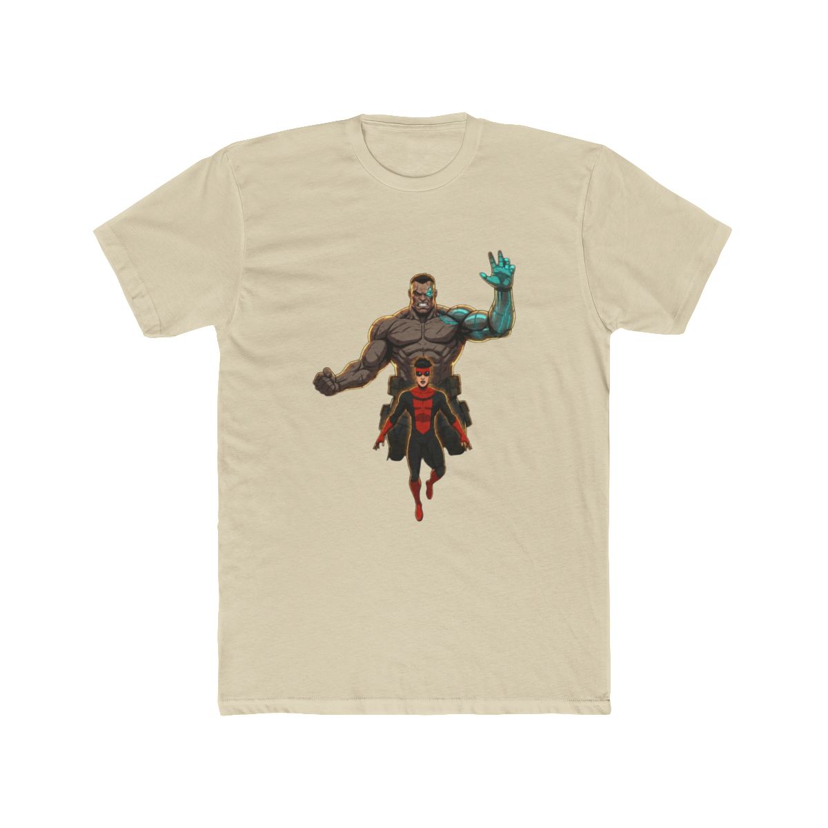 Conquest Vs Oliver Invincible T Shirt - alternate angle 2, merchandise