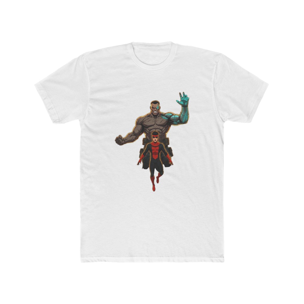 Conquest Vs Oliver Invincible T Shirt - alternate angle 5, merchandise