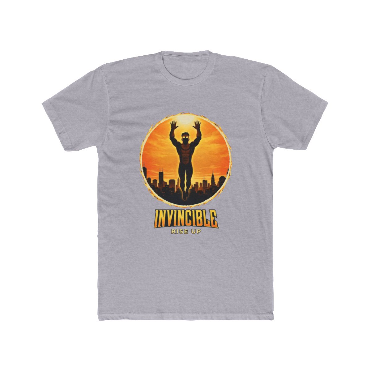 Invincible silhouette Rise Up T Shirt - alternate angle 5, merchandise