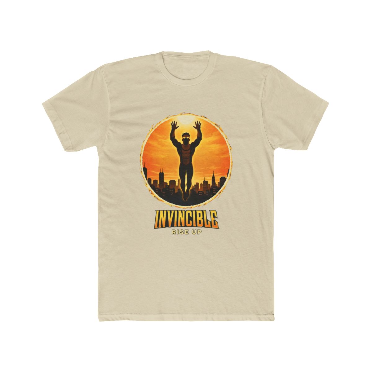 Invincible silhouette Rise Up T Shirt - alternate angle 4, merchandise