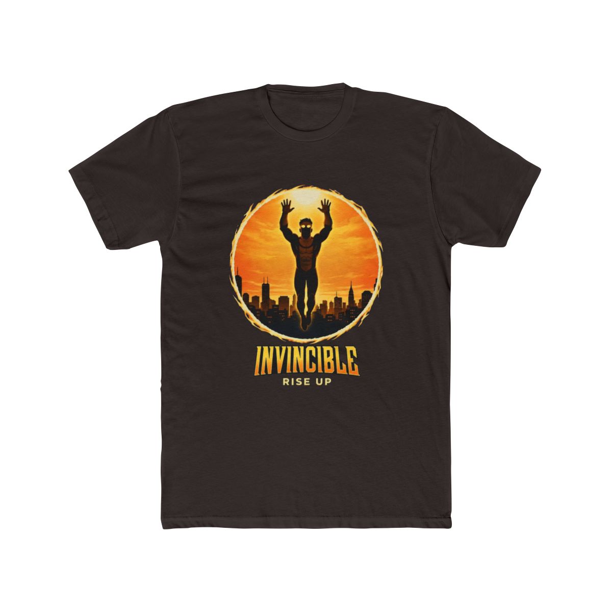 Invincible silhouette Rise Up T Shirt - alternate angle 3, merchandise