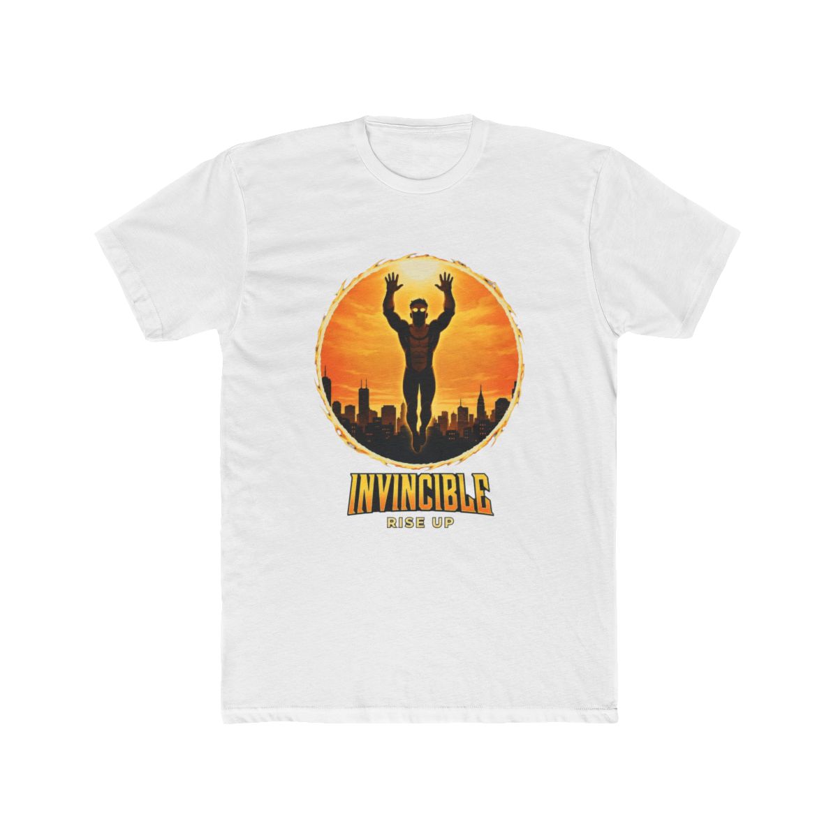 Invincible silhouette Rise Up T Shirt