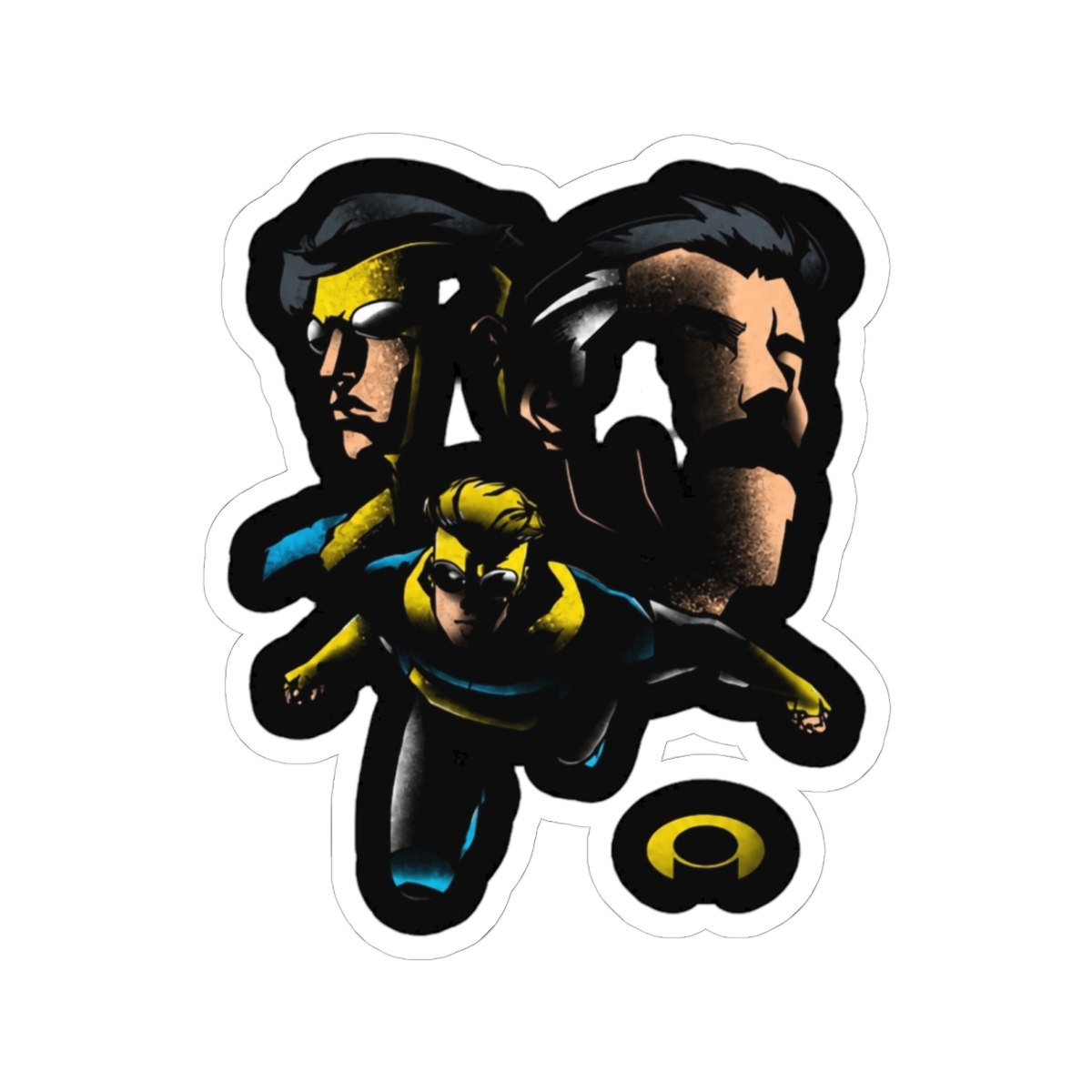 Invincible Comics Sticker - alternate angle 2, merchandise