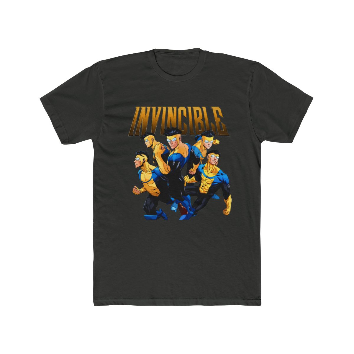 Invincible Mark Grayson Superhero Vintage Comic Graphic T Shirt - alternate angle 4, merchandise