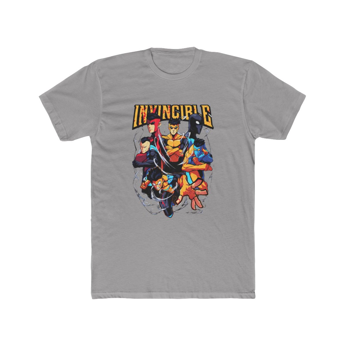 Invincible Mark Superhero Comic Book Retro Style T Shirt - alternate angle 5, merchandise