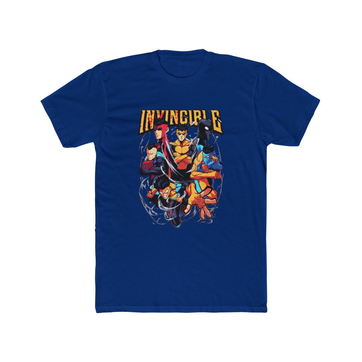 Invincible Mark Superhero Comic Book Retro Style T Shirt - alternate angle 2, merchandise