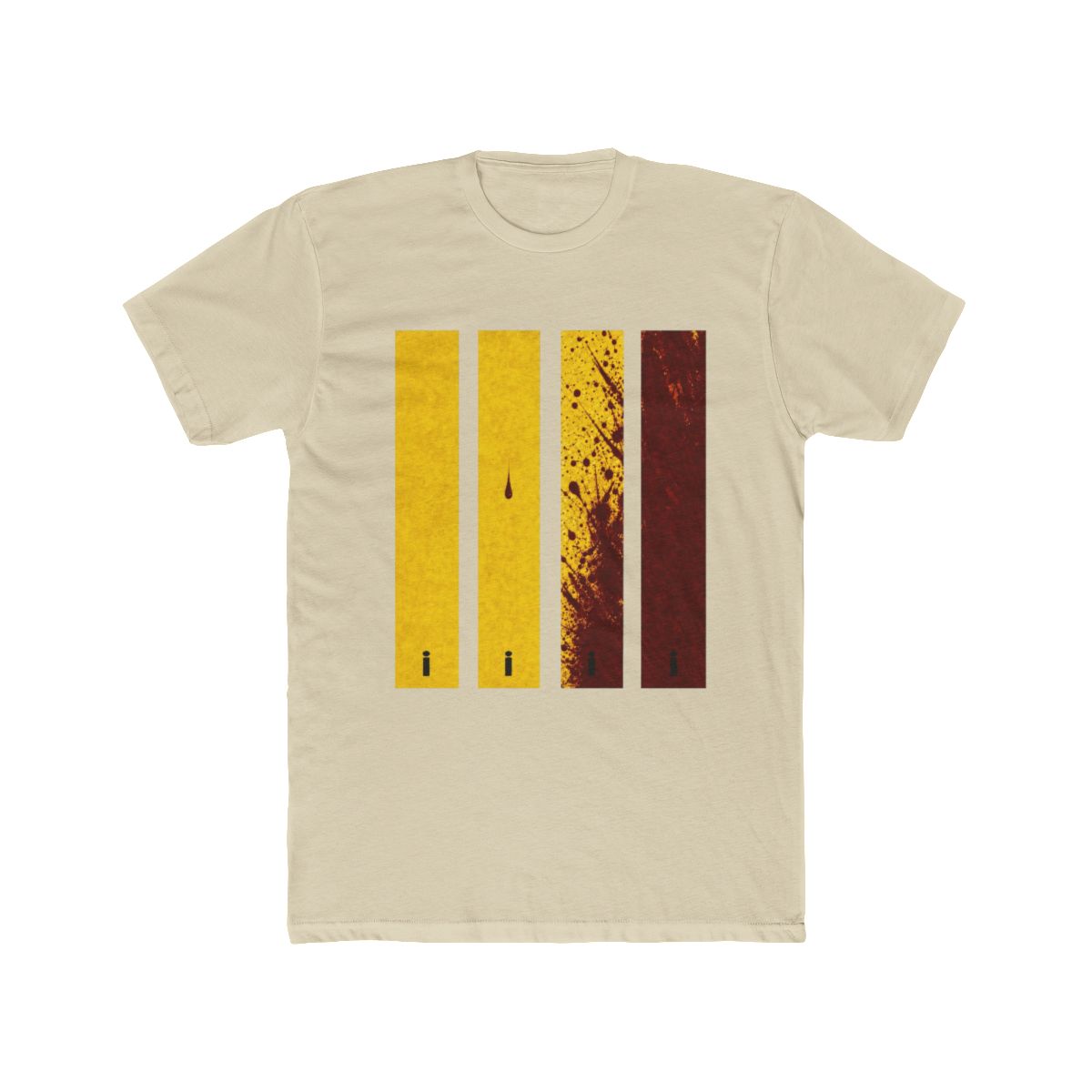 Invincible Title Card-Blood Splatter Evolution T Shirt - alternate angle 4, merchandise