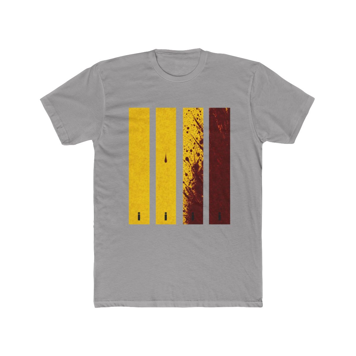 Invincible Title Card-Blood Splatter Evolution T Shirt - alternate angle 3, merchandise