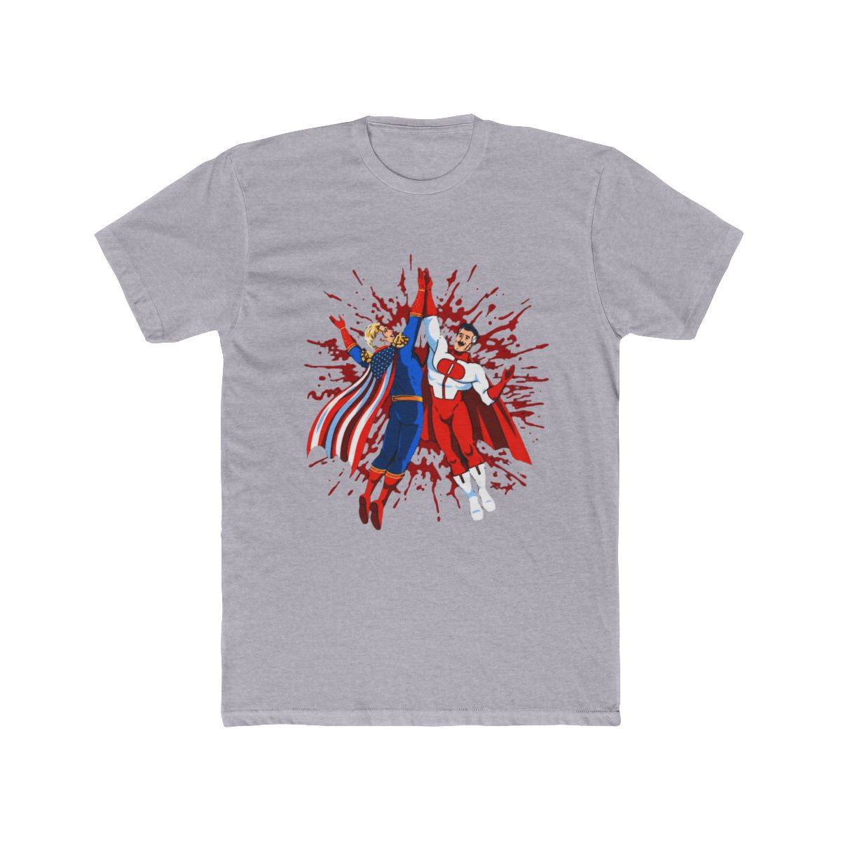 Invincible Omni Man And Homelander T Shirt - alternate angle 4, merchandise