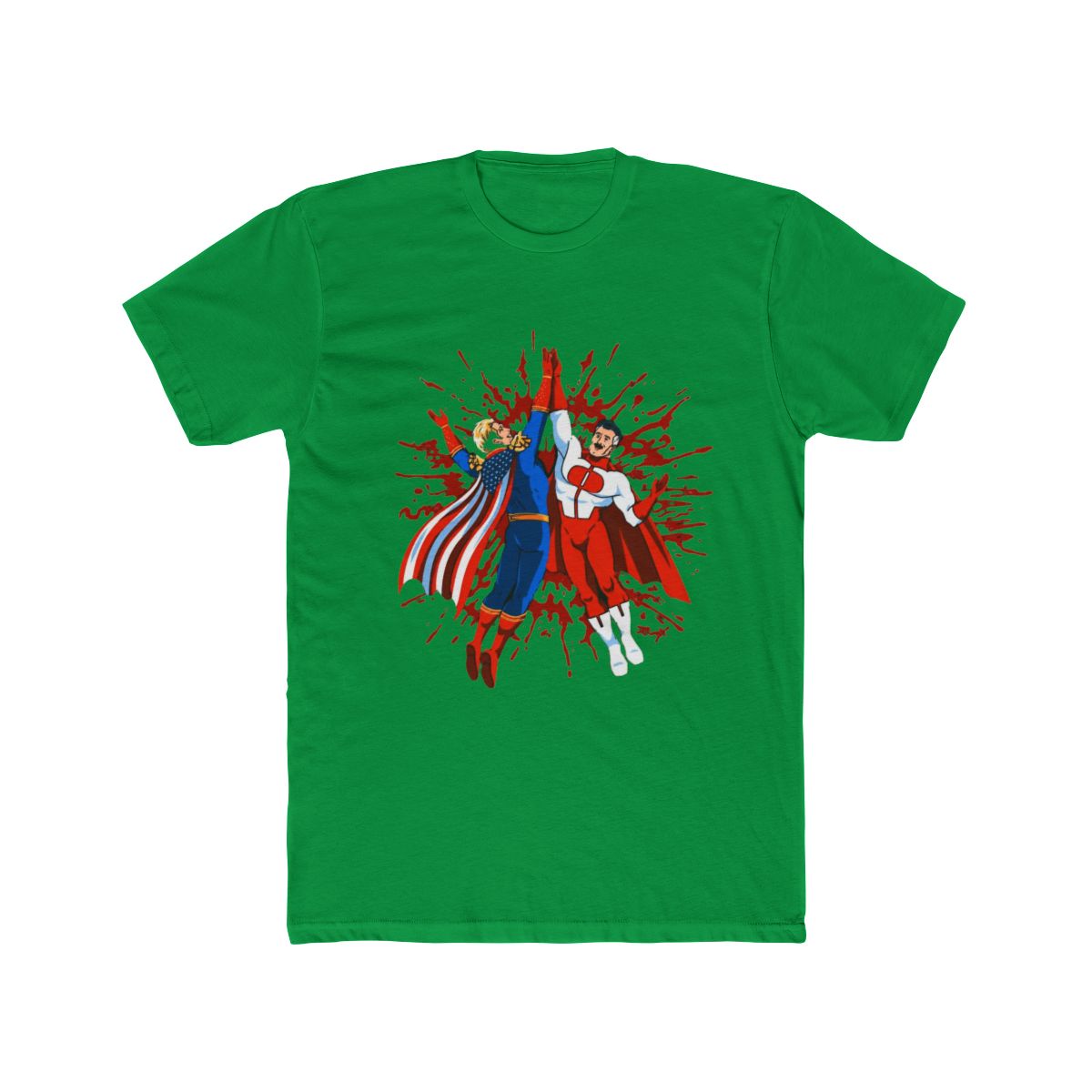 Invincible Omni Man And Homelander T Shirt - alternate angle 2, merchandise