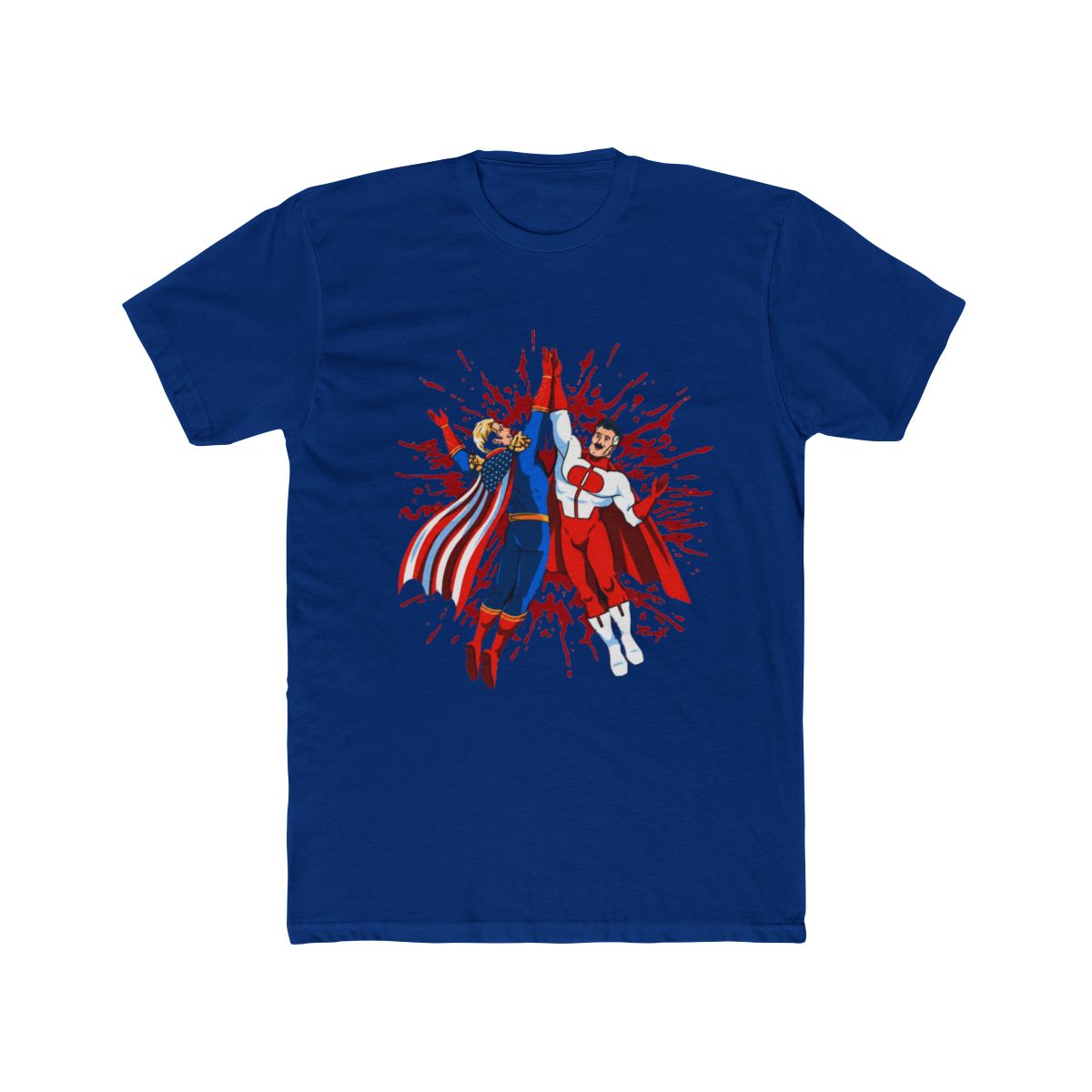 Invincible Omni Man And Homelander T Shirt - alternate angle 5, merchandise