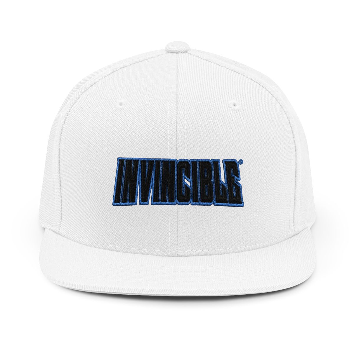 INVINCIBLE SNAPBACK HAT – BLUE SUIT